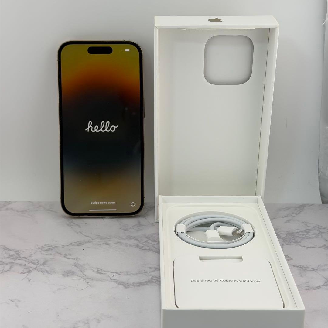 iPhone 14 Pro シルバー 箱、Lightningケーブル付き