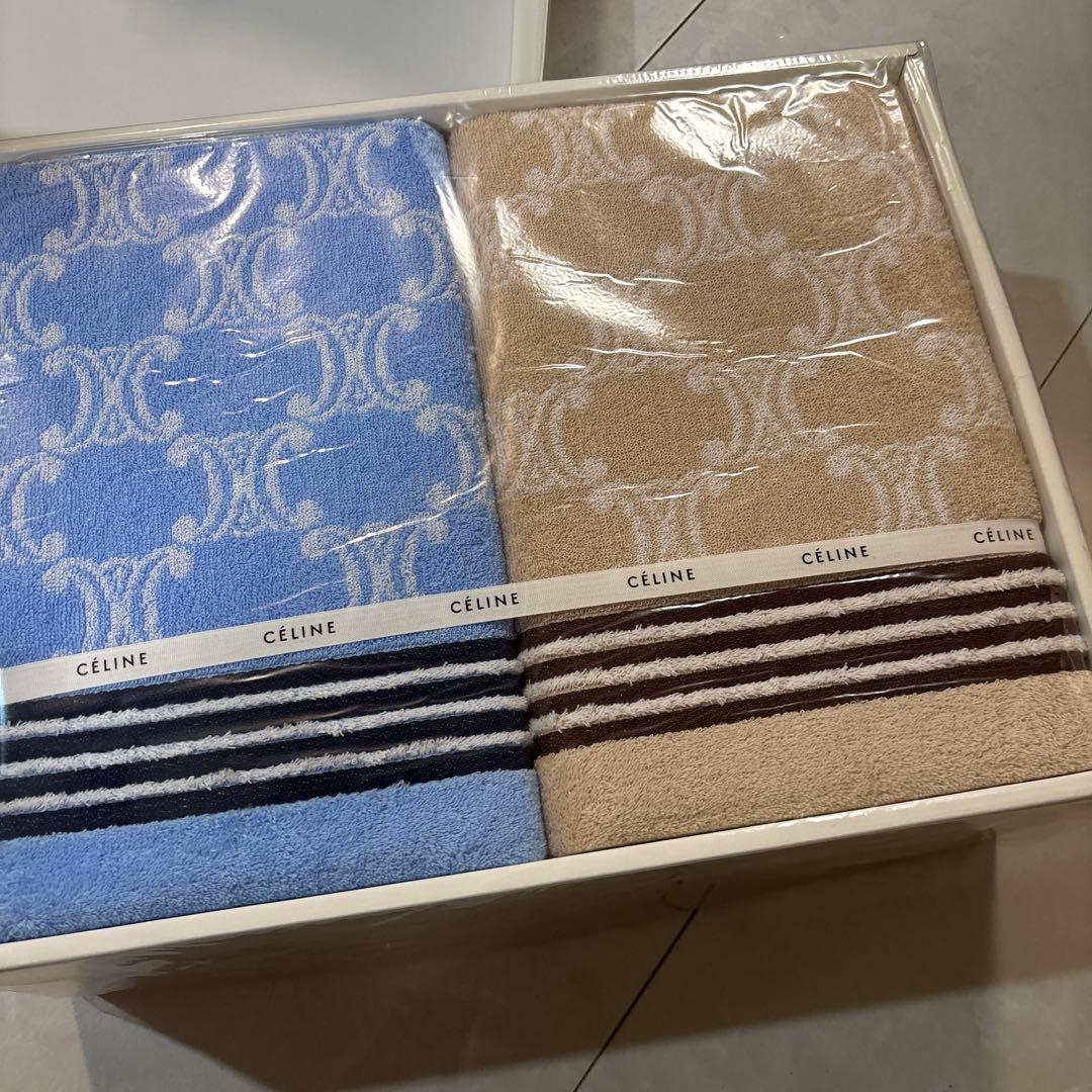 セリーヌ　CELINE タオルケット