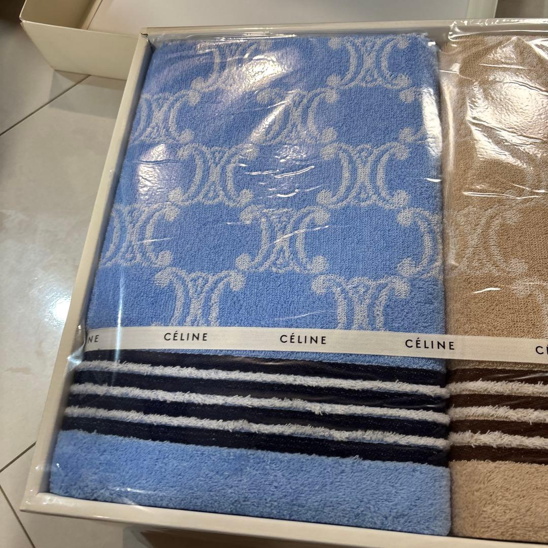 セリーヌ　CELINE タオルケット