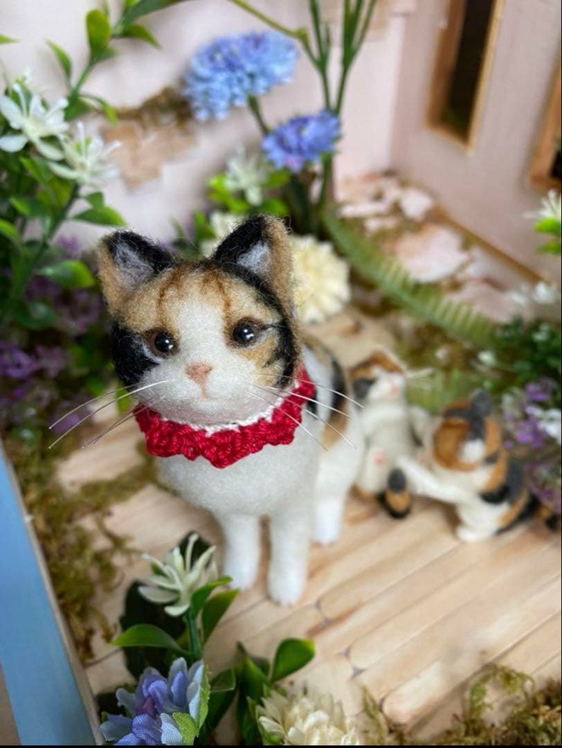 羊毛フェルトふにゃんこのオーダーページ