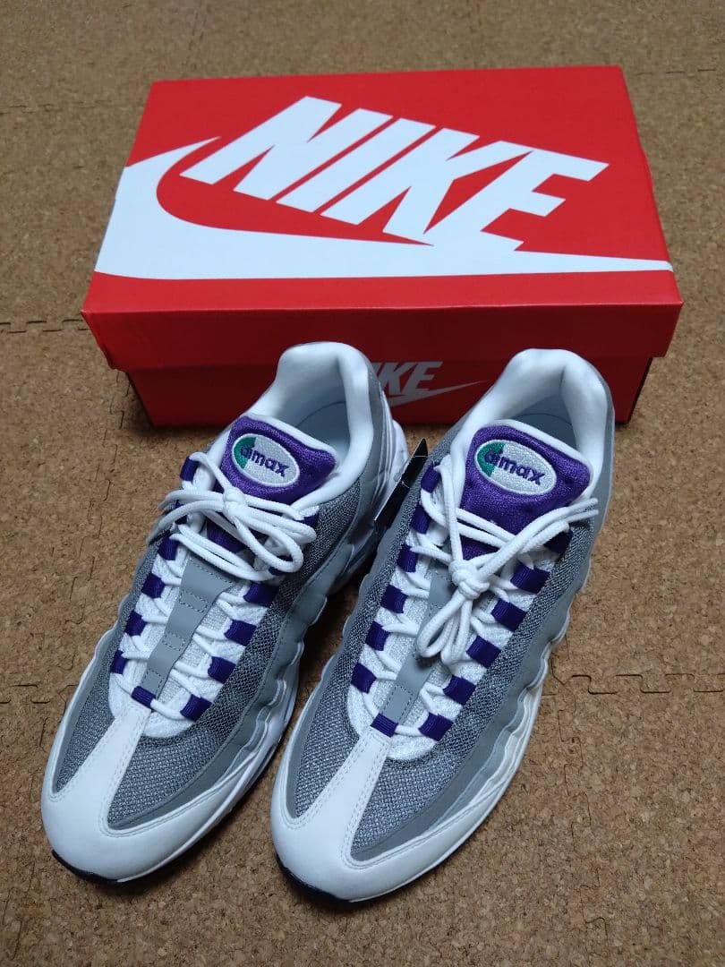 靴 Nike Women's Air Max 95 Big Bubble Grape