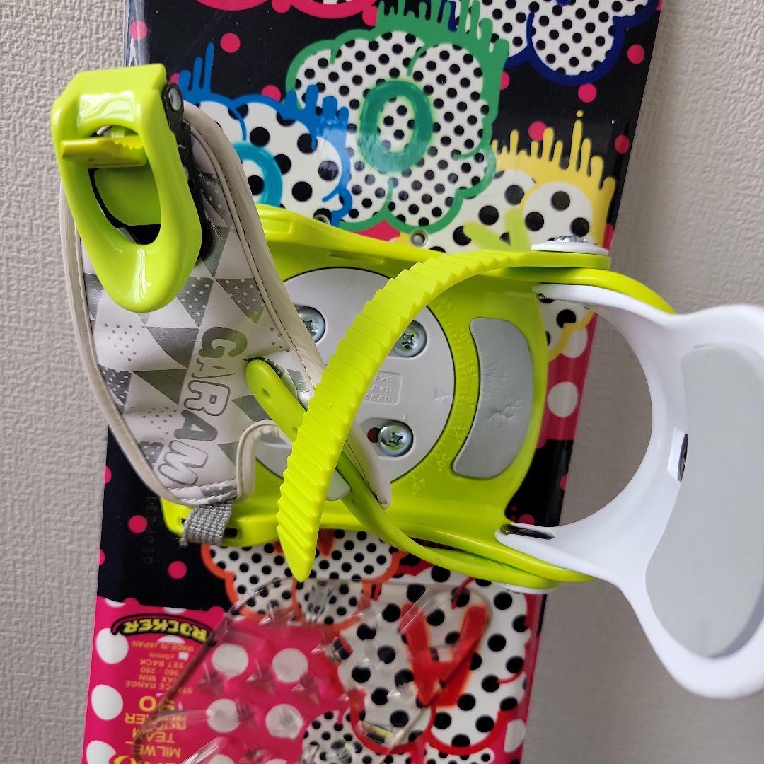 キッズ　 スノーボード板&ブーツセット　18.0-18.5　キッズ