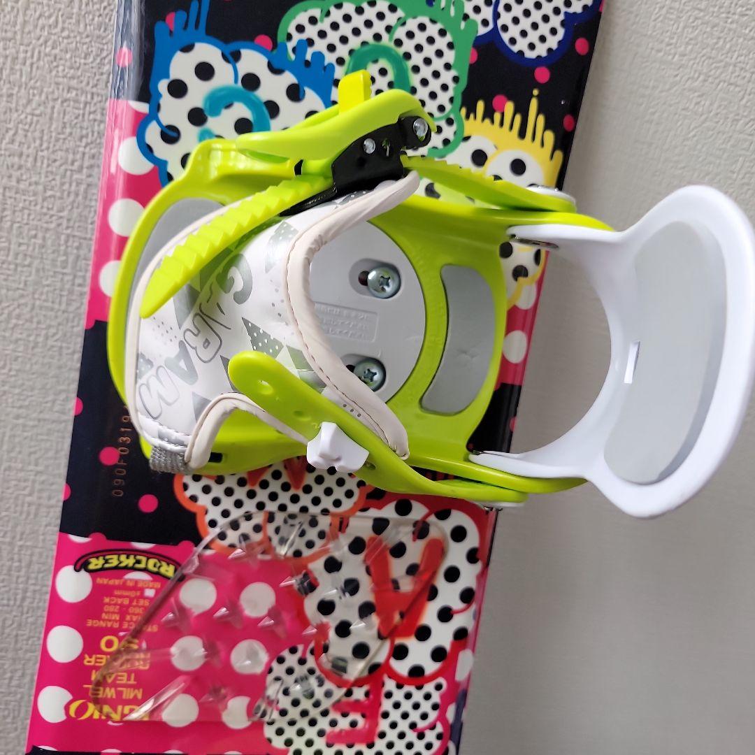 キッズ　 スノーボード板&ブーツセット　18.0-18.5　キッズ