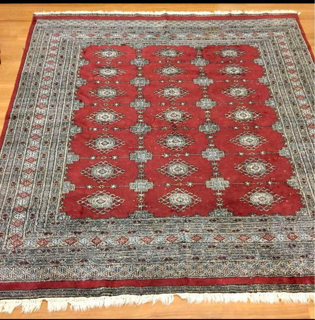 ペルシャ絨毯　ラグ　ヴィンテージラグ