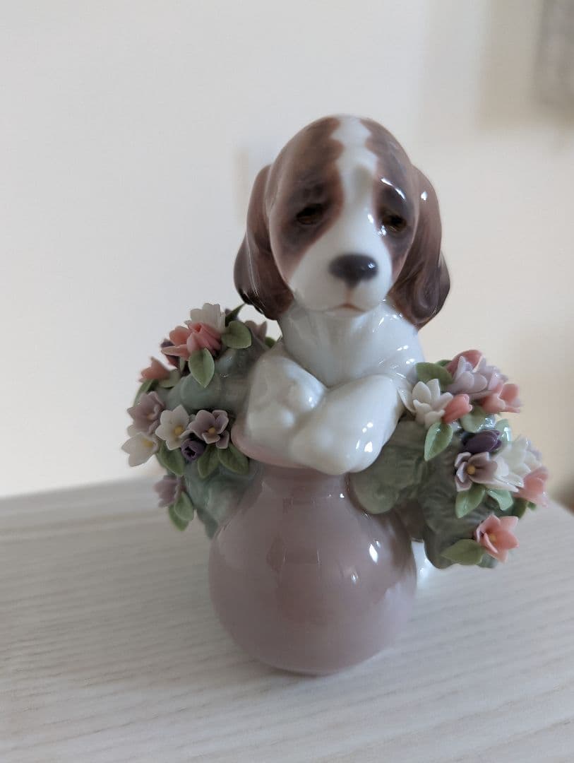 リヤドロ LLADRÓ お花が大好き take me ! 06574