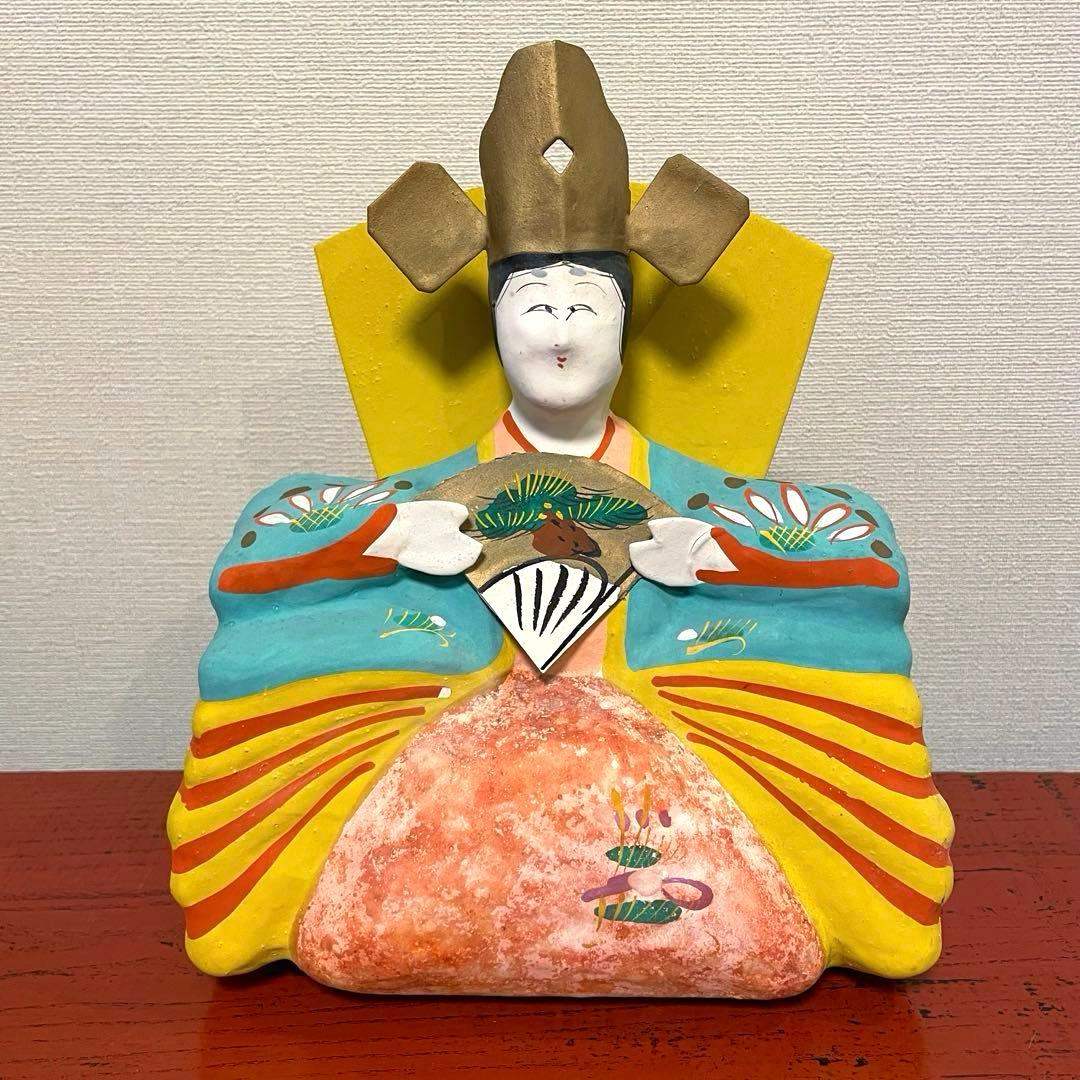 張り子 三春張子 橋本広司 雛人形（特大） ひな祭り お雛様 民藝