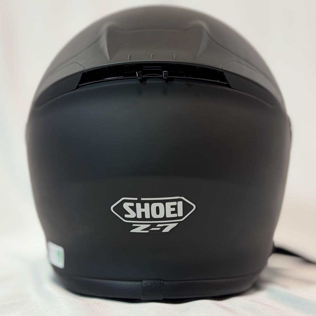 SHOEI ヘルメット Z7 マットブラック ピンロックシールド