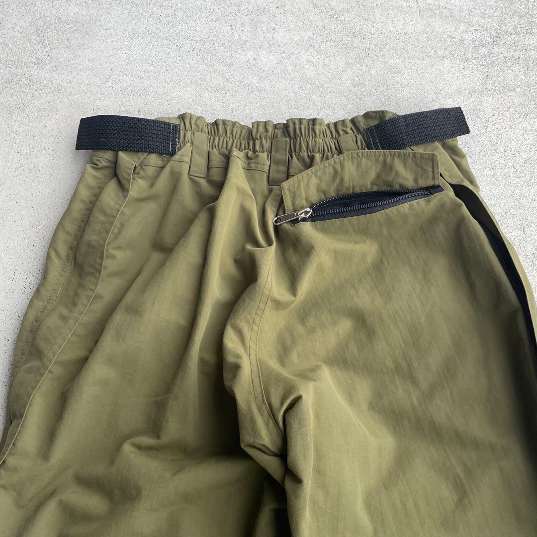USA製 90s 古着 スキーウェア ナイロンパンツ スノーボード ギミック