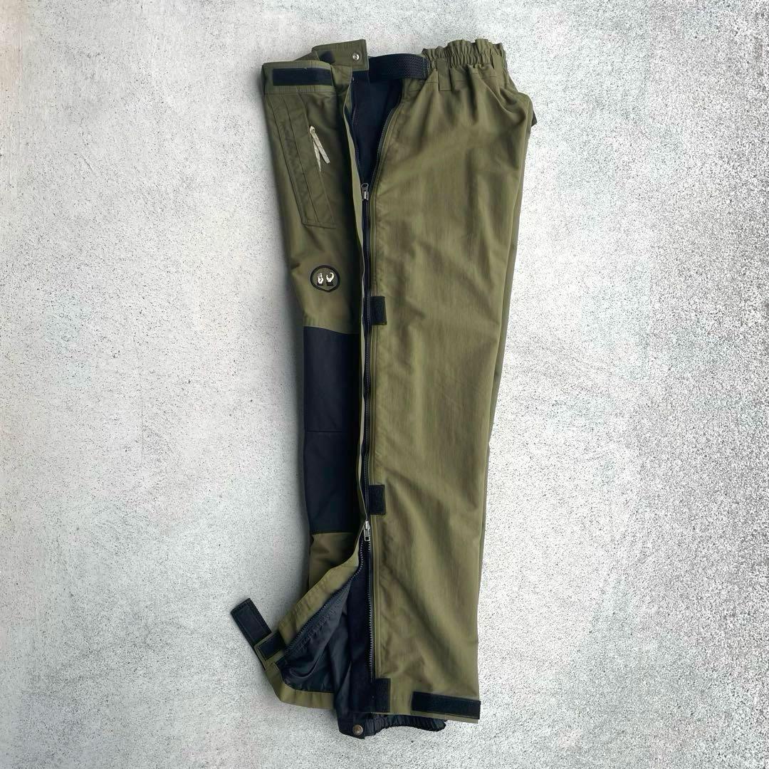 USA製 90s 古着 スキーウェア ナイロンパンツ スノーボード ギミック
