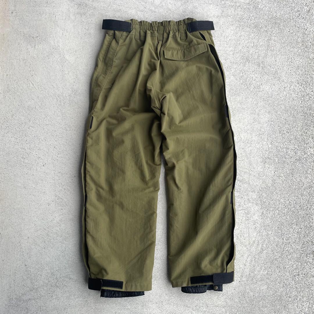 USA製 90s 古着 スキーウェア ナイロンパンツ スノーボード ギミック
