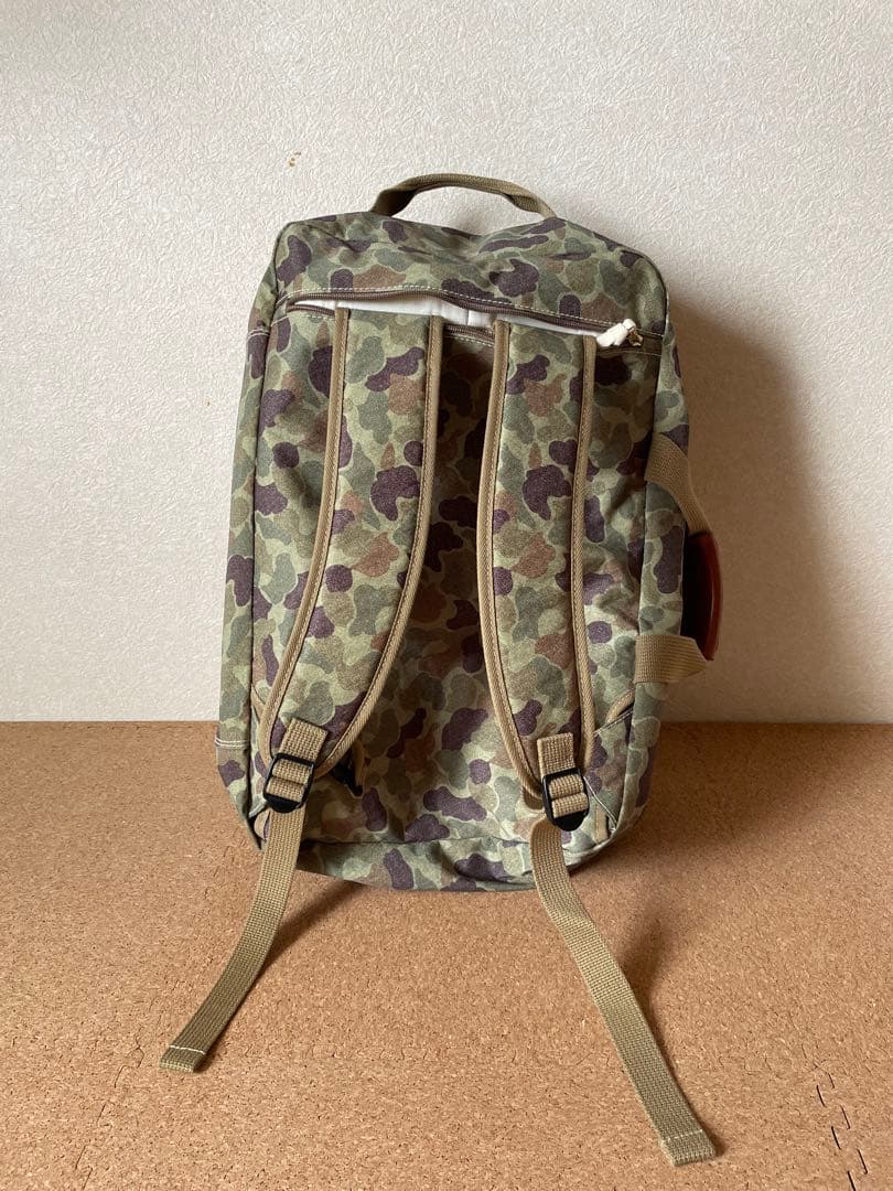 tools SLOW 迷彩柄ボストンバッグ 2way