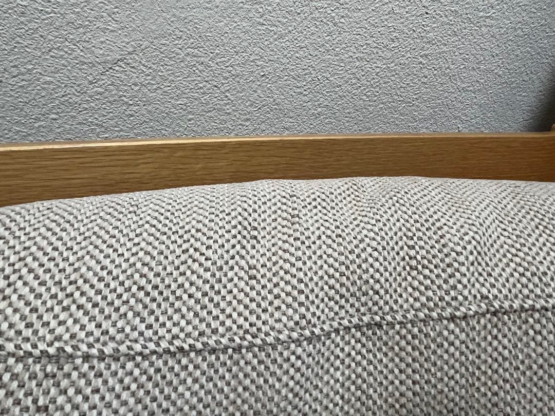 美品　無印良品　リビングでもダイニングでもつかえるソファチェア 3人掛けセット