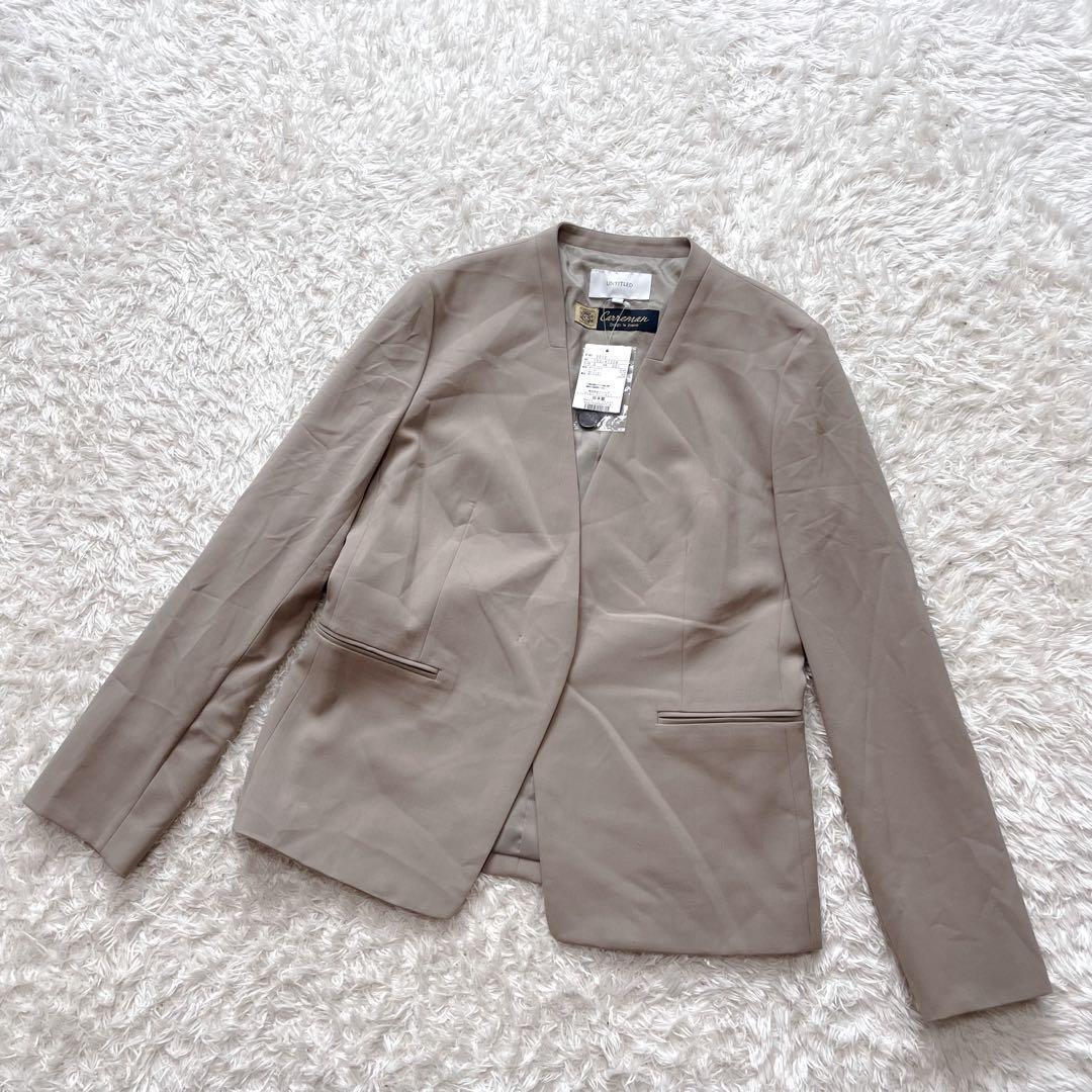 美品✨ アンタイトル ノーカラー パンツ セットアップ 3点セット 近年モデル