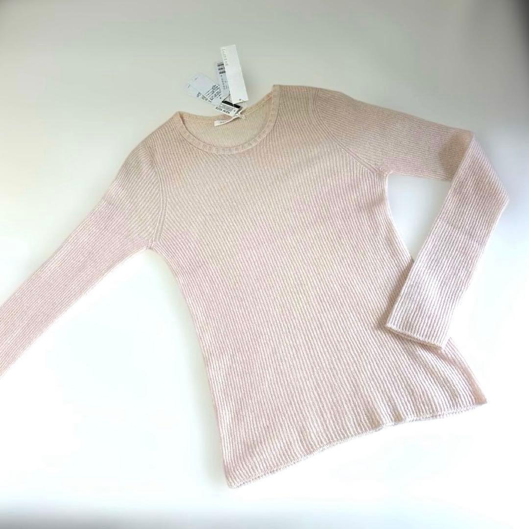 タグ付き》GALERIE VIE カシミヤ100 トゥモローランドS長袖ニット