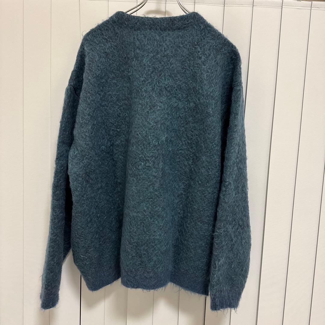 graphpaper yoke モヘアカーディガン