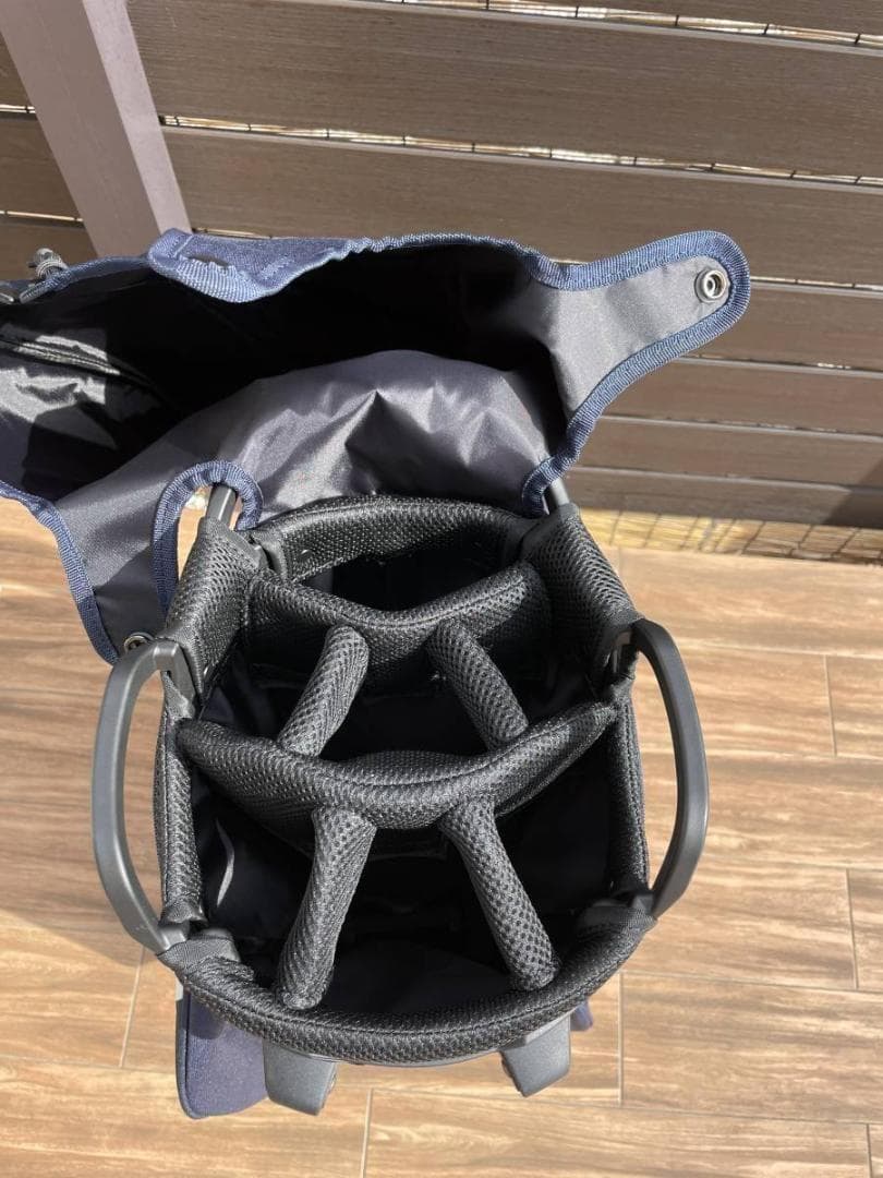 新品 ゼロハリバートン スタンド式 キャディバッグ ZHG-CB1D ネイビー