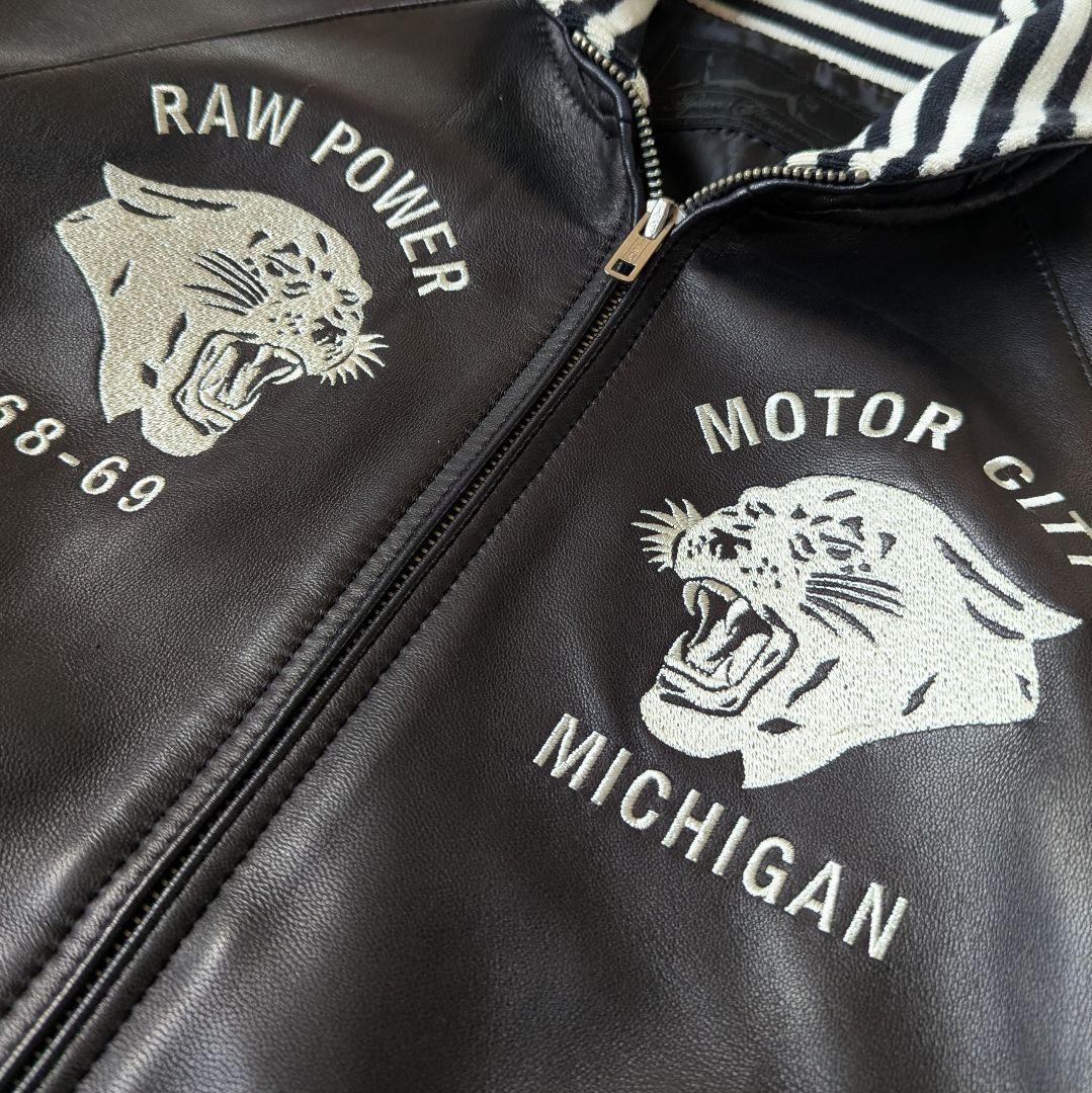 ヒステリックグラマー ラムレザー スカジャン タイガー S ♦chie0709様