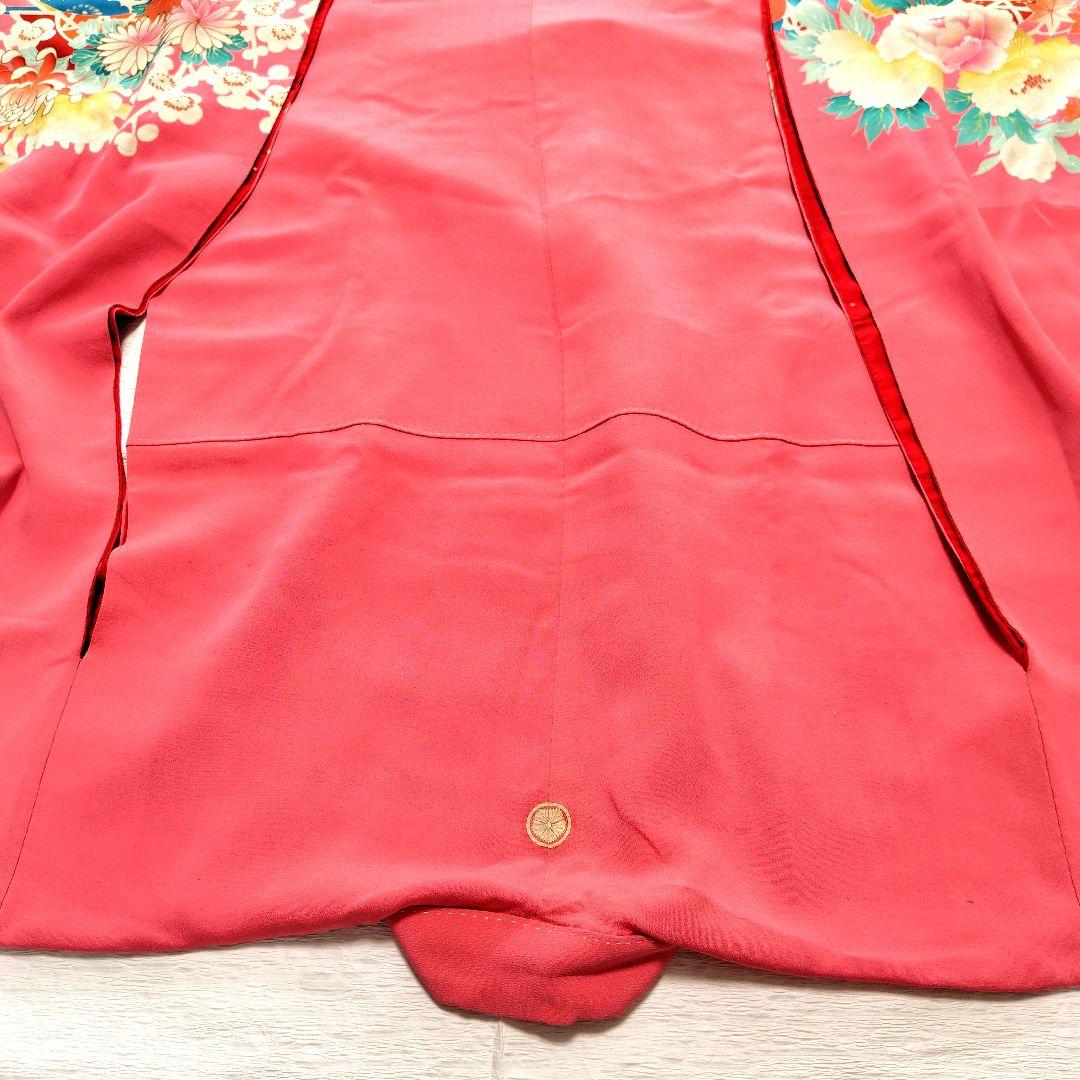 七五三　７歳　お祝い　アンティーク着物　大正ロマン