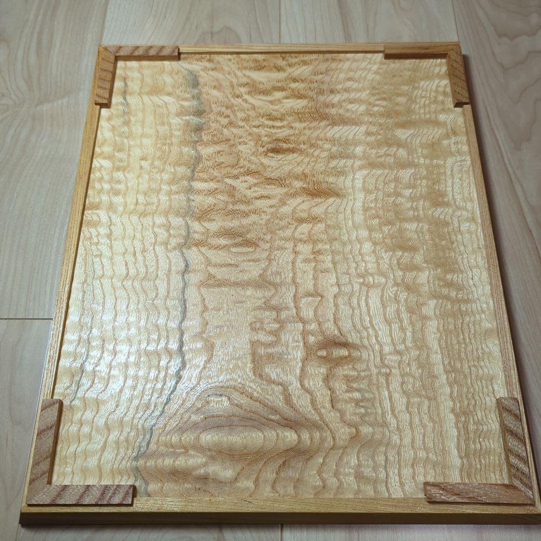 銘木　欅　ガニモク　玉杢　泡杢