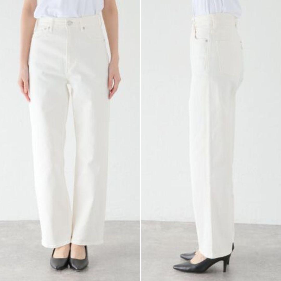 完売品❗ヤヌーク LEA BOYS STRAIGHT WHS デニムパンツ　21