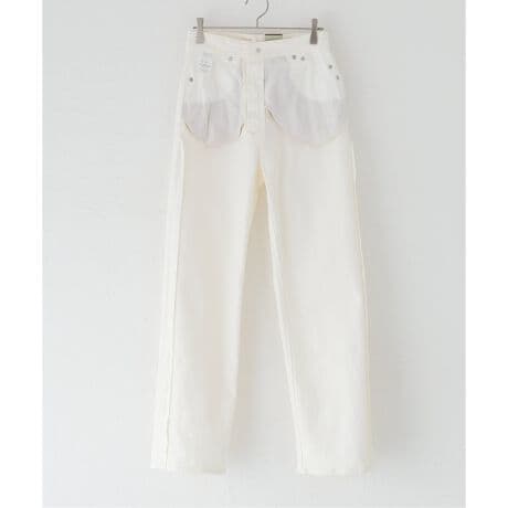 完売品❗ヤヌーク LEA BOYS STRAIGHT WHS デニムパンツ　21