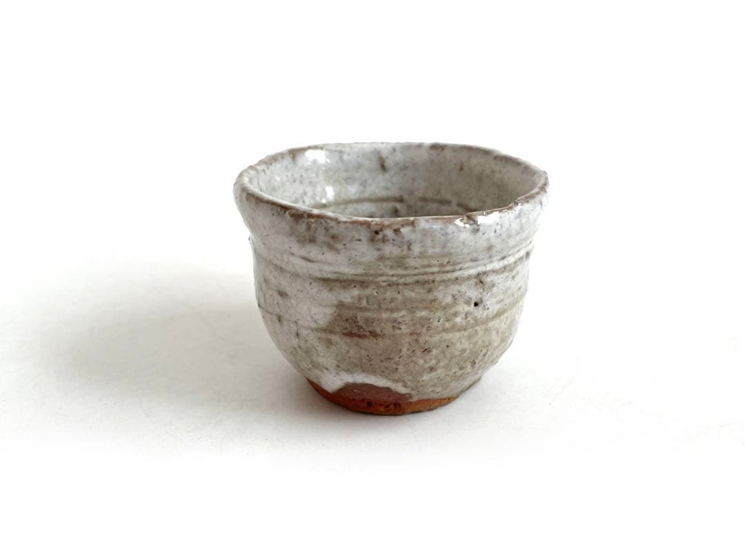 陶芸家　人間国宝　十代　三輪休雪　萩　酒器　酒盃　萩焼　猪口　三輪休和　共箱