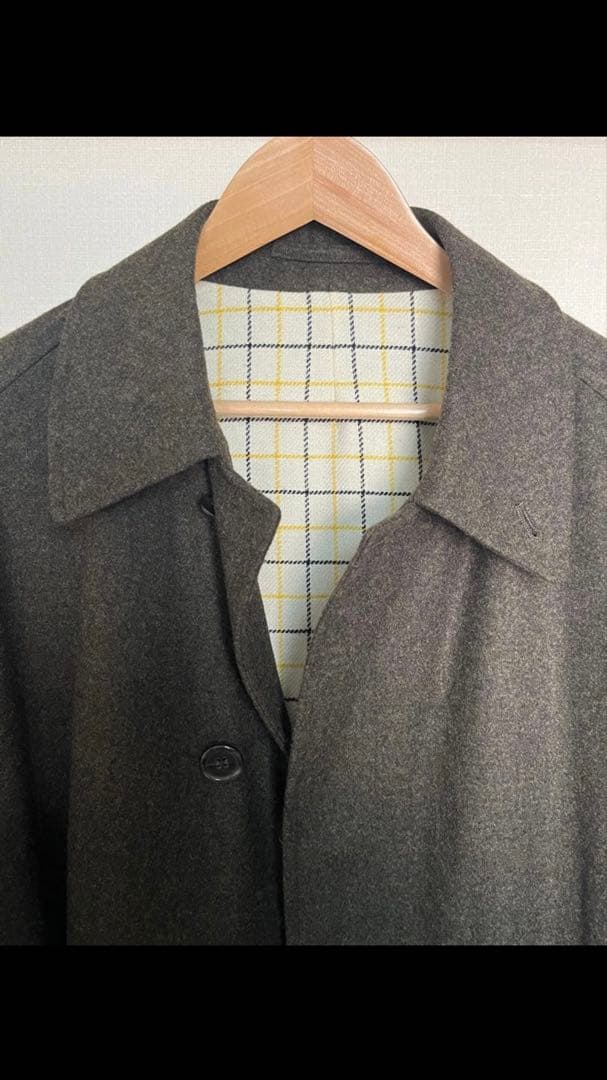 ANATOMICA シングルラグランコート