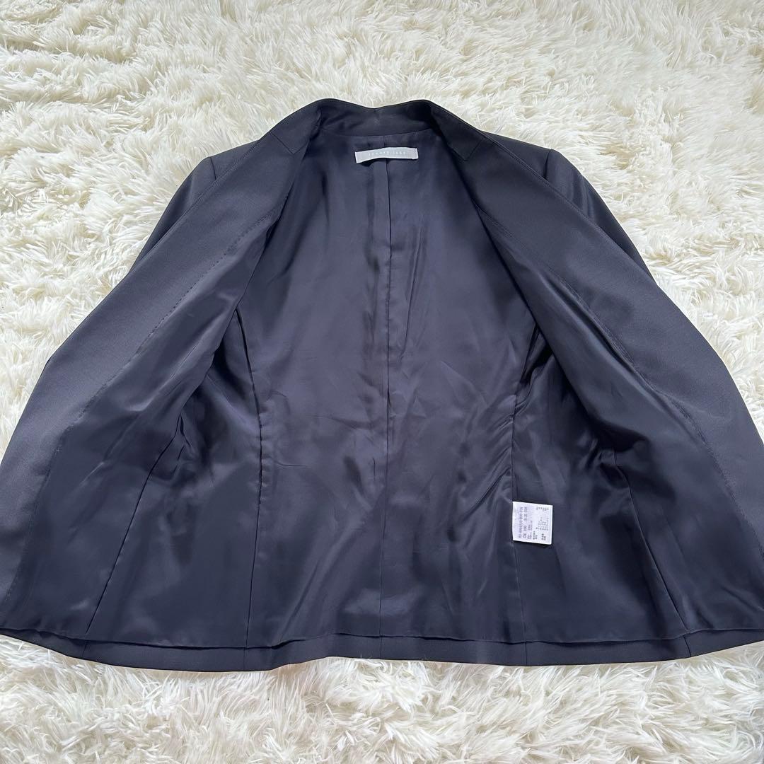 【美品】Theory luxe EXECUTIVE ノーカラー パンツスーツ36