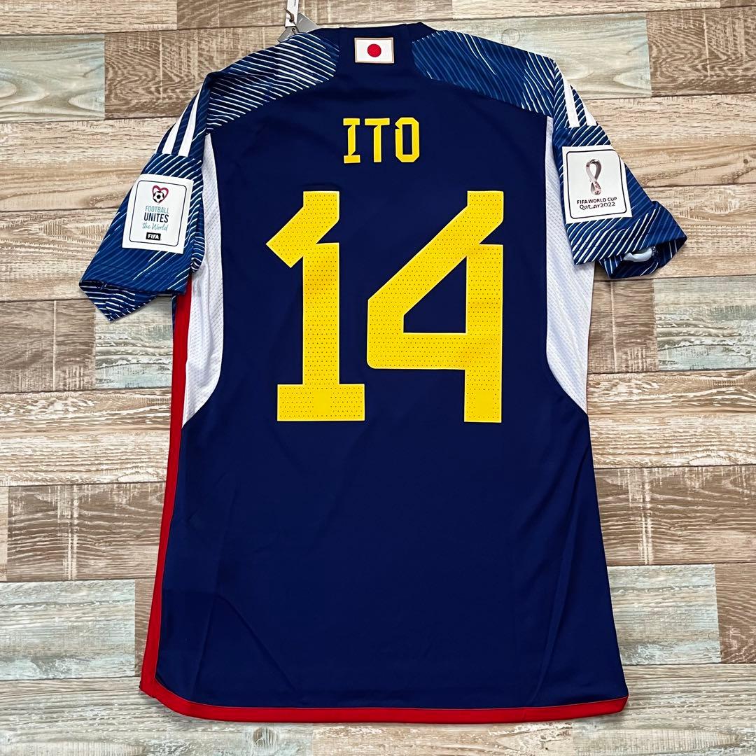 日本代表 伊東純也 2022W杯ドイツ戦 ユニフォーム スタッドランス レイソル