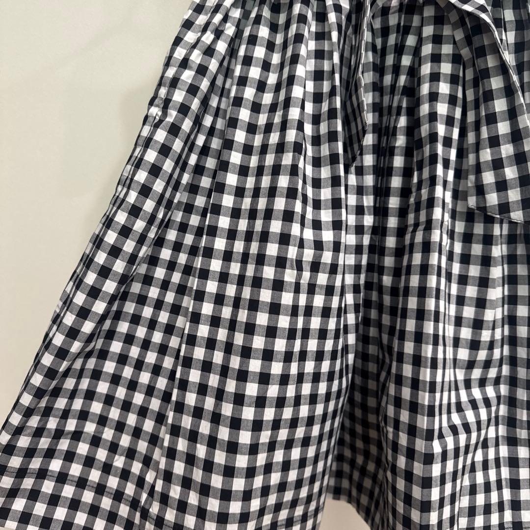ケイトスペード　ギンガムドッキングチェック ワンピース 半袖　140 新品