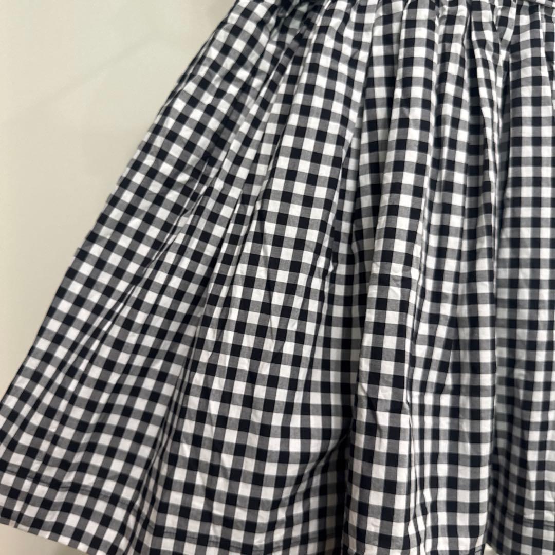 ケイトスペード　ギンガムドッキングチェック ワンピース 半袖　140 新品
