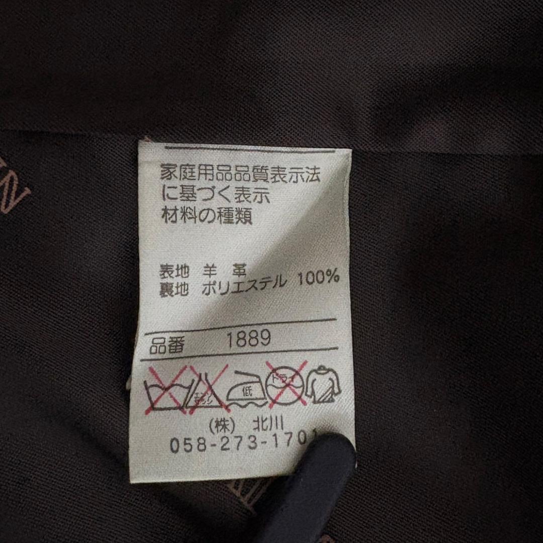 バルマン トレンチコート ラムレザー 羊革 ロング ベルト付き アウター 上品