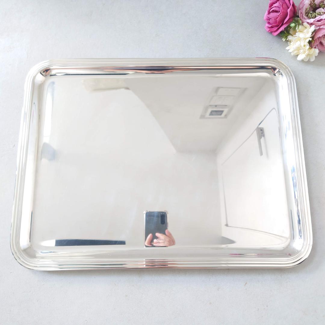 美品 クリストフル アルビ トレイ