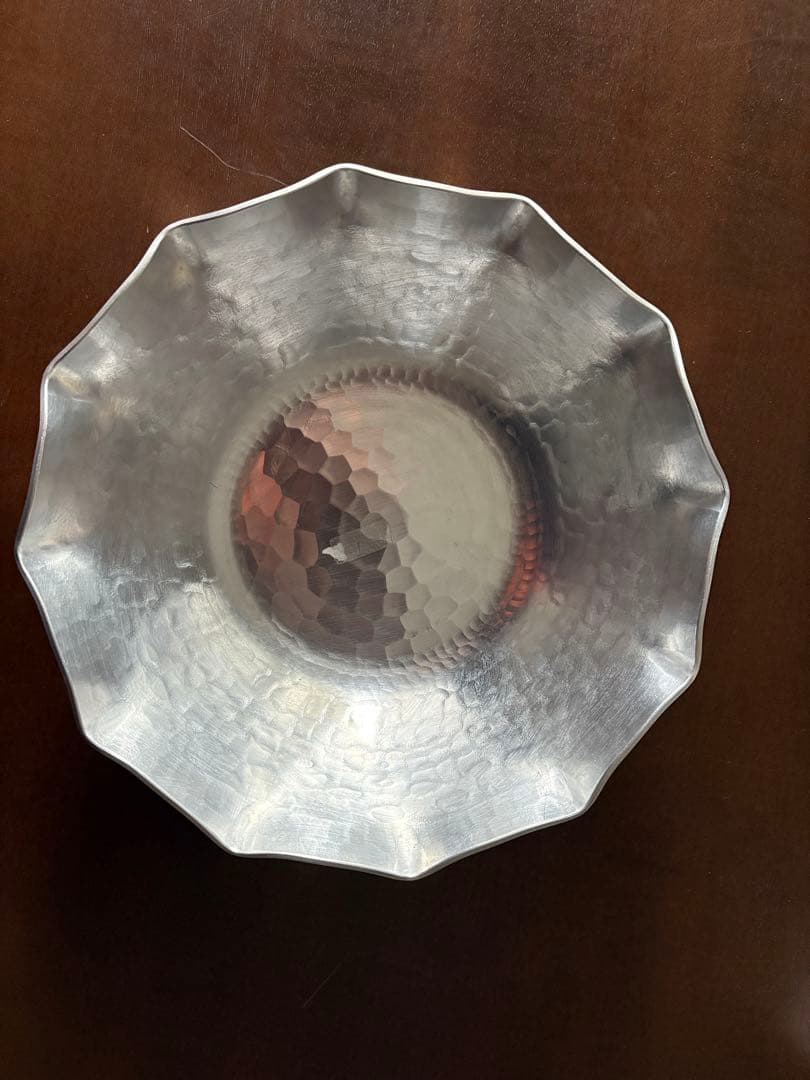 未使用　有次　うどん鍋　アルミ　約25cm うどんすき鍋