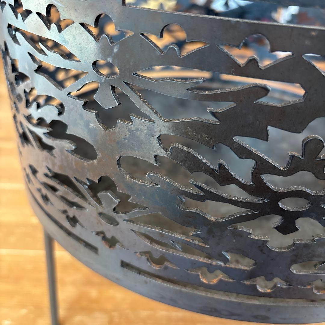 サンゾクマウンテン　焚火台　マウンコム　悪テガ