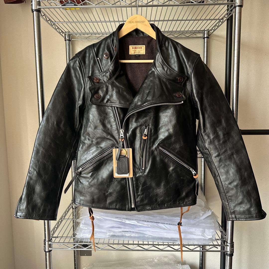 1930年代復刻 SAN MATEOピーターズ型茶芯ホースハイド 1.3mm L