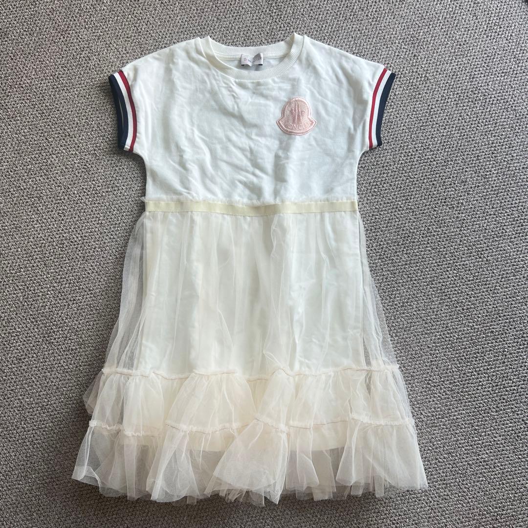 新品　モンクレール　キッズ　ワンピース　8A