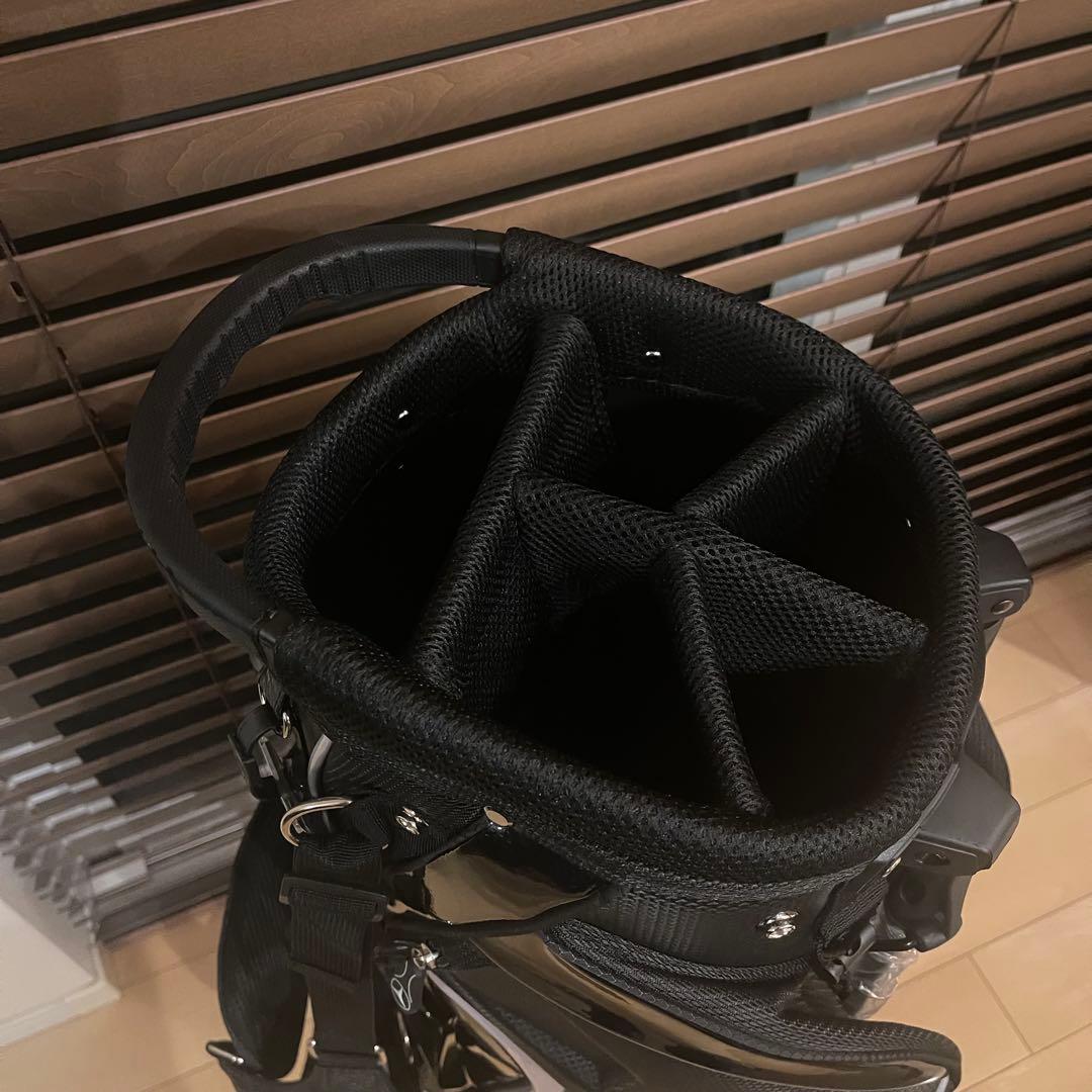【希少品】 Mercedes Benz ベンツ キャディバッグ ゴルフバッグ 黒