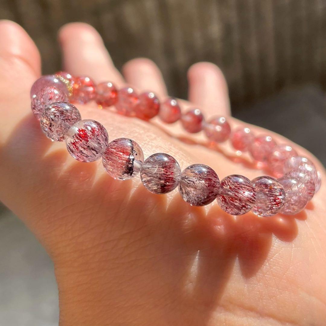 颯*い様 スーパーセブン　レピドクロサイト　ブレスレット