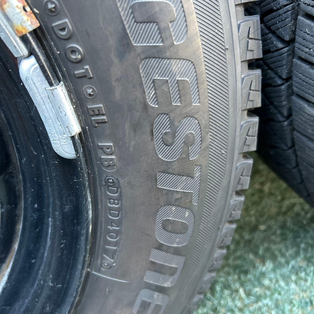 ブラック175/80R16・ジムニー用スタッドレスタイヤ4本セット・ブリヂストン