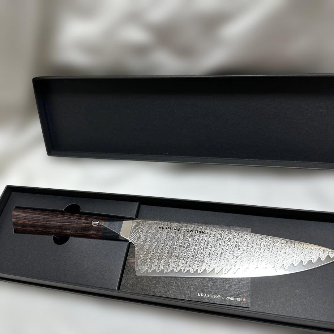 廃盤　希少　ボブクレーマー　シェフナイフ　牛刀　MEIJI 200mm シェフ8