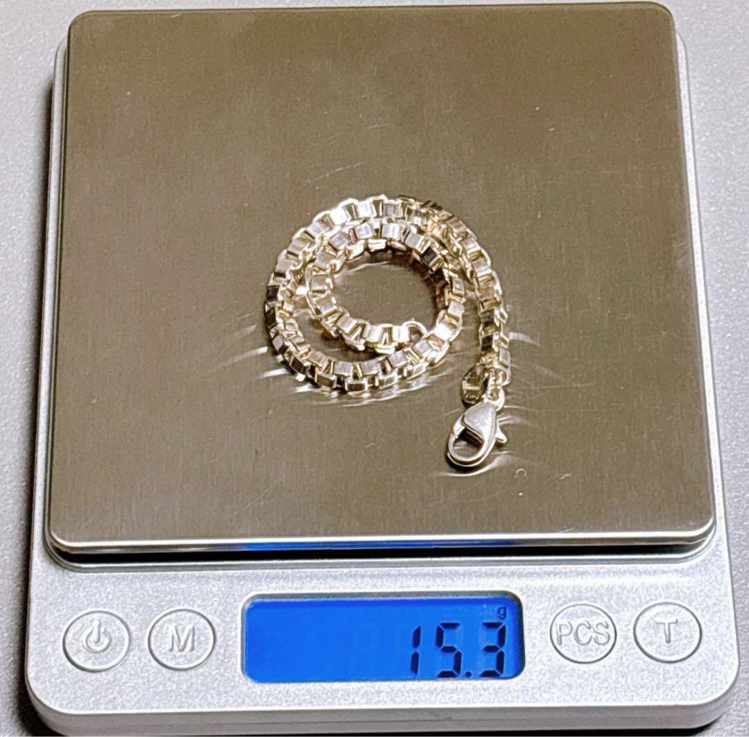 【極美品】19cmTiffany ティファニー ベネチアン ブレスレット 925