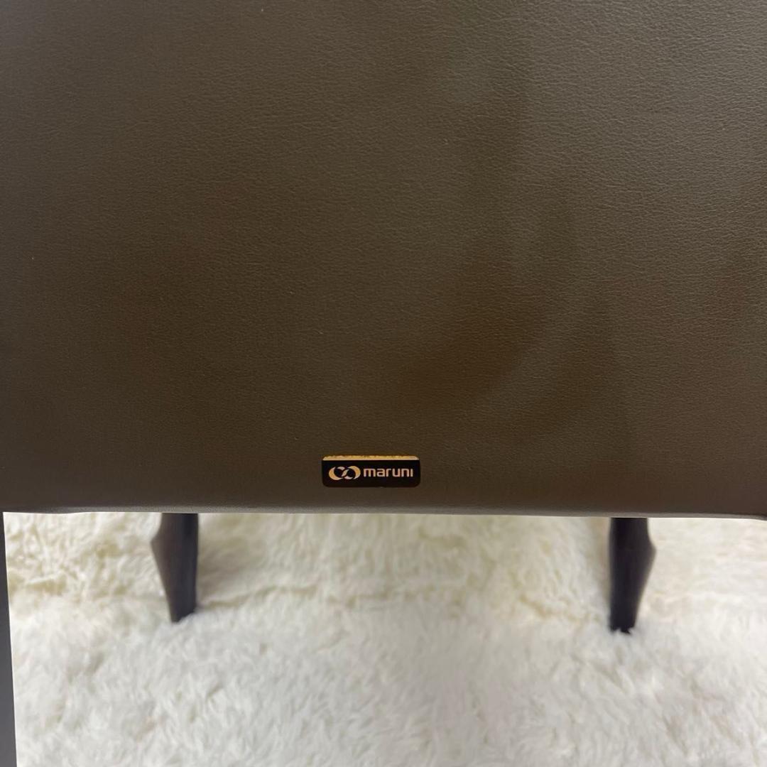 【ビンテージ】マルニ木工 maruni ベルサイユアームチェア 猫脚 鋲打ち