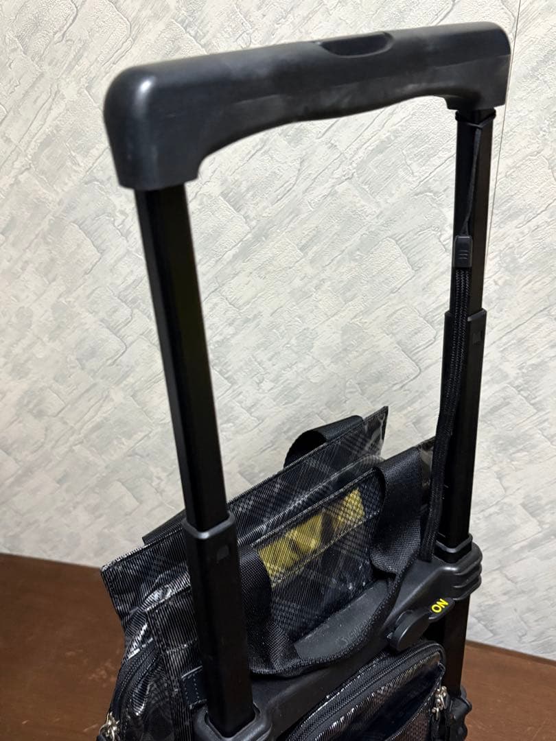 【美品】SWANYチェック柄 キャリーケース　美品　23年製　スワニー