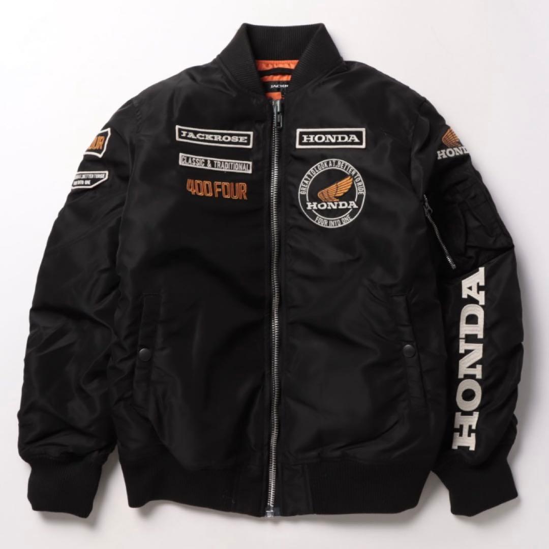 [Honda×JACKROSE] CB400 FOUR 中綿MA-1ジャケット