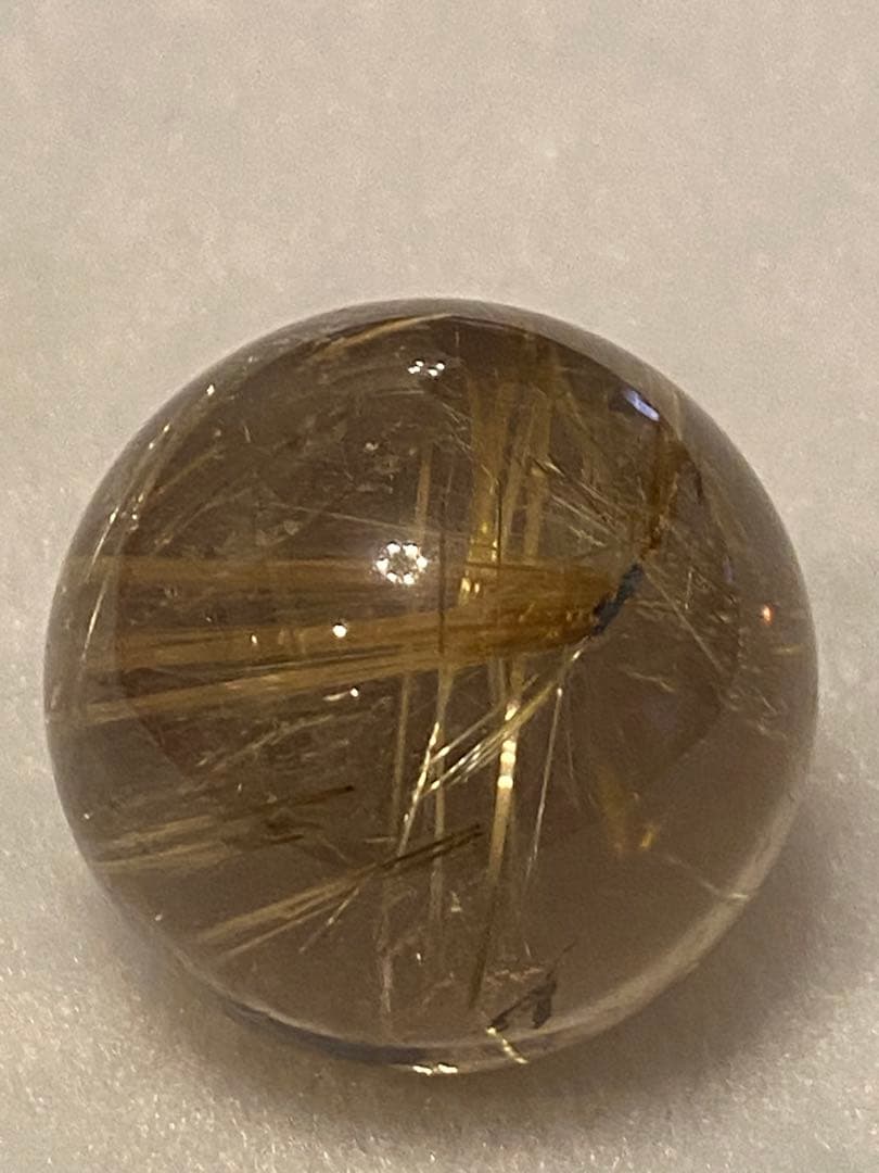 【金運・仕事運上昇】ゴールドタイチンルチルスフィア⭐️ R178