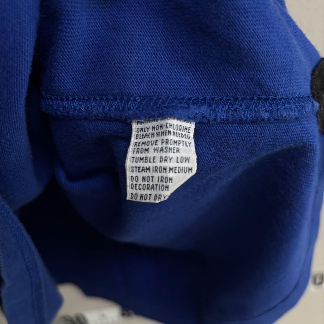 青 L POLO ポロ Ralph Lauren ラルフローレン長袖ラガーシャツ