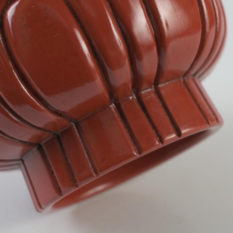 鎌倉彫　充子作　お椀　五客　共箱　V　R9081B