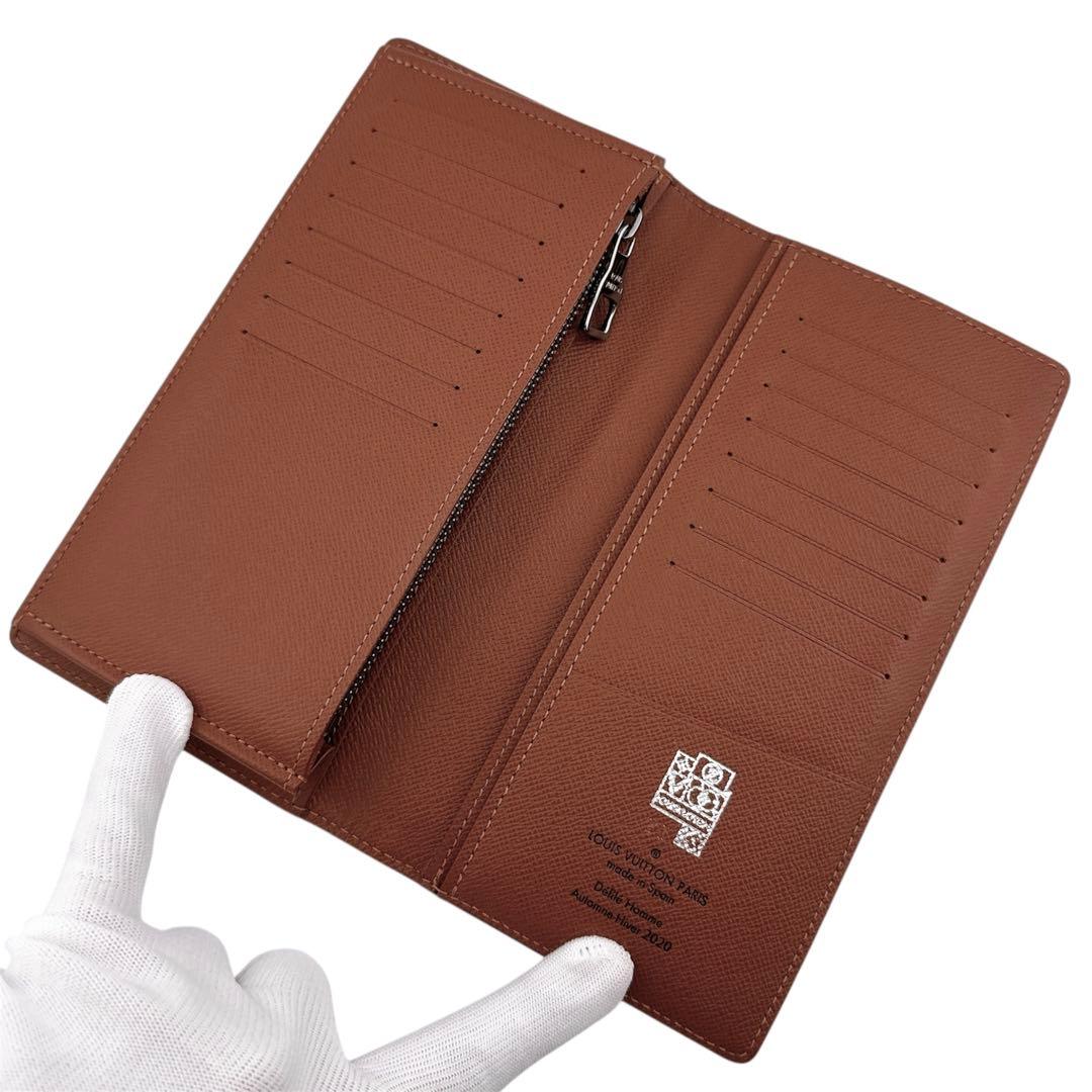ルイヴィトン モノグラム パッチワーク ポルトフォイユブラザ 二つ折り長財布