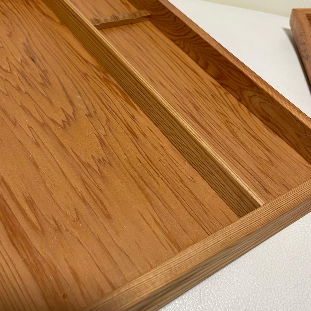 屋久杉工芸 書道具 硯箱 文箱 筆箱 木箱 千年の齢 二段